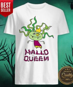 Colorful Hallo Queen Halloween Shirt