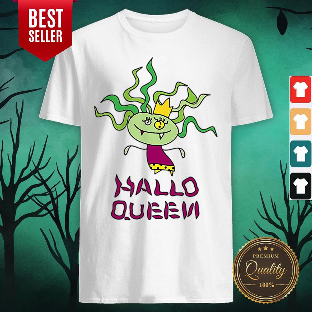Colorful Hallo Queen Halloween Shirt Colorful Hallo Queen Halloween Shirt