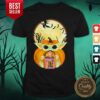 Cute Baby Pumpkin Trick Or Treat Moon Halloween Shirt