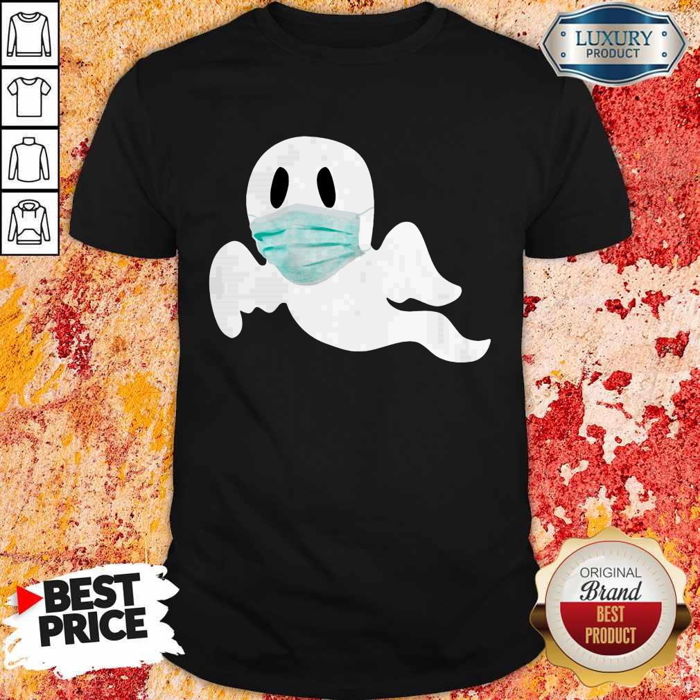 Cute Ghost Wear Mask Halloween Shirt Cute Ghost Wear Mask Halloween Shirt