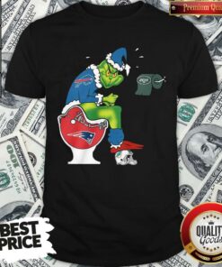 Cute The Grinch Buffalo Bills Shit On Toilet New England Patriots Christmas Shirt Cute The Grinch Buffalo Bills Shit On Toilet New England Patriots Christmas Shirt