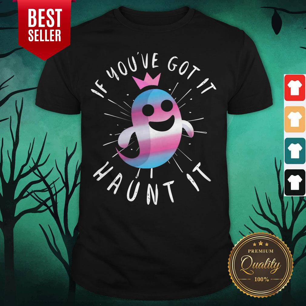 Cute Transgender Ghost Funny Halloween Pun Trans Pride Quote Shirt Cute Transgender Ghost Funny Halloween Pun Trans Pride Quote Shirt