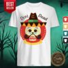 Day Of The Dead Sugar Skull In Mexican Holiday Shirt