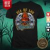 Dia De Los Muertos Day Of Dead Heart Fire Shirt