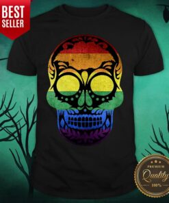 Dia De Los Muertos Steampunk Sugar Skull Halloween Shirt