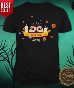 Dia De Muertos Sugar Skulls Happy Mexico Holiday Shirt