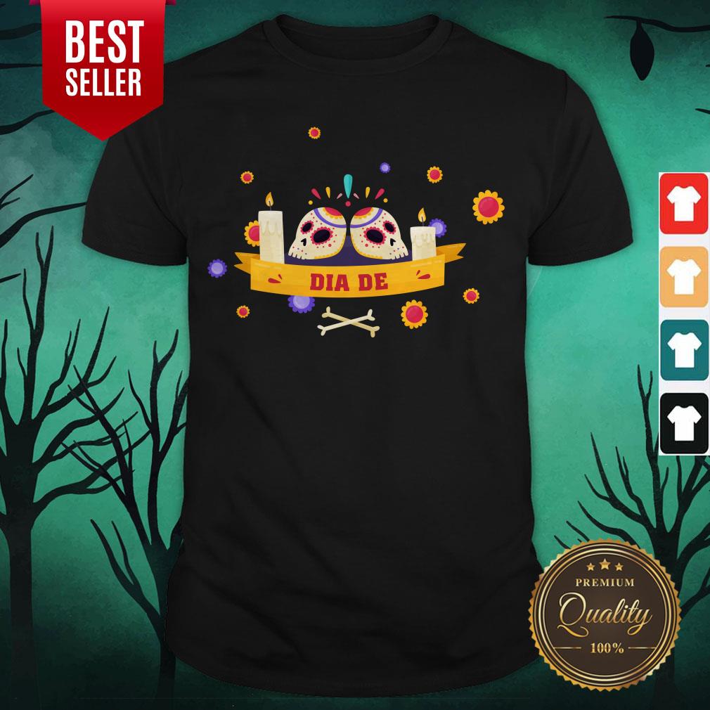 Dia De Muertos Sugar Skulls Happy Mexico Holiday Shirt Dia De Muertos Sugar Skulls Happy Mexico Holiday Shirt