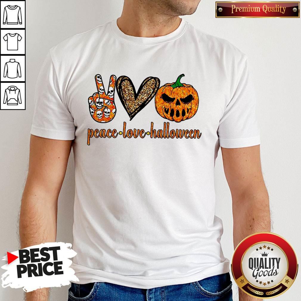 Funny Peace Love Halloween Diamond Shirt Funny Peace Love Halloween Diamond Shirt