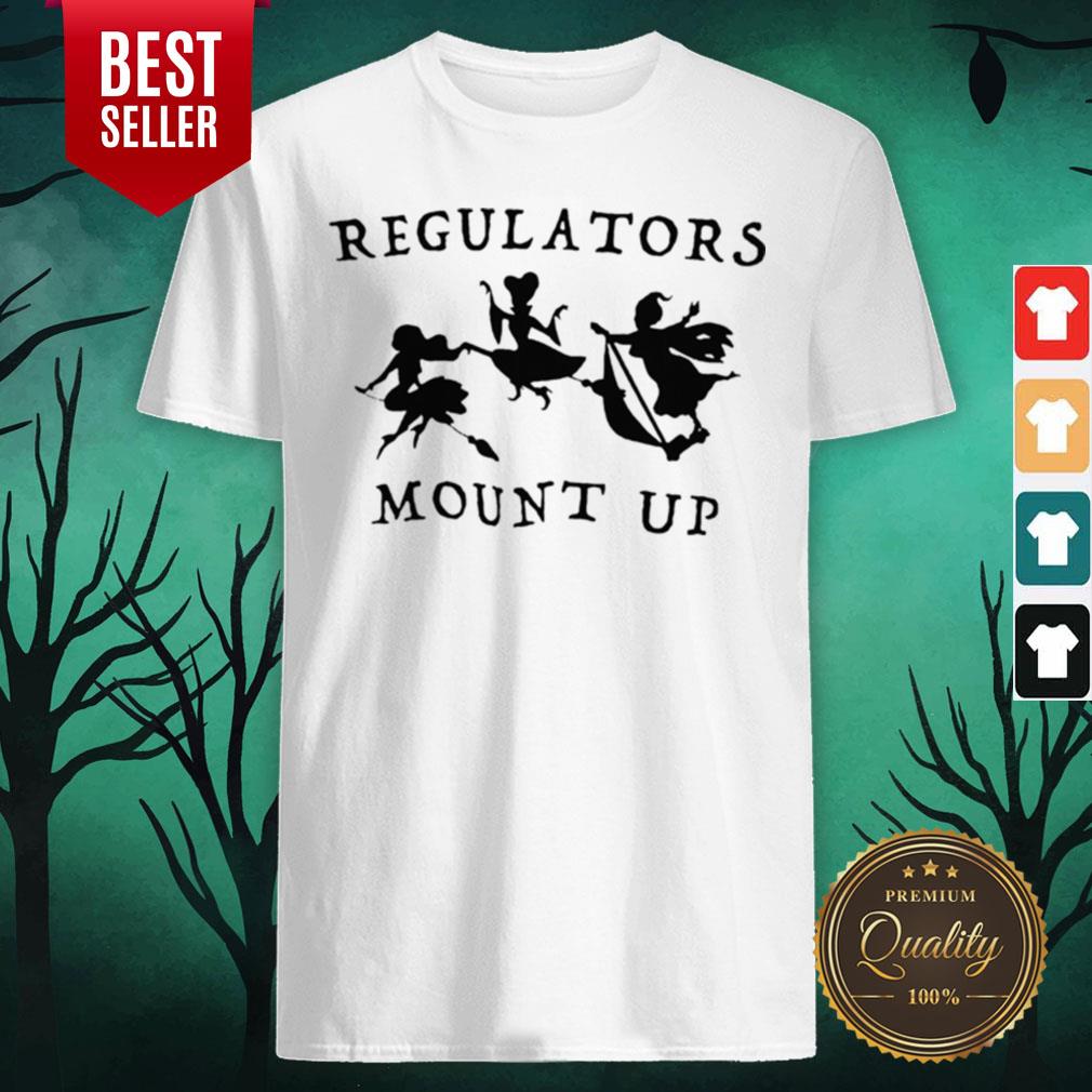 Funny Regulators Mount Up Lady Halloween Shirt Funny Regulators Mount Up Lady Halloween Shirt