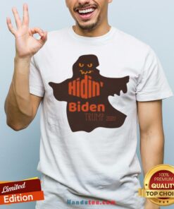 Ghost Hidin’ Biden Trump 2020 Halloween Shirt