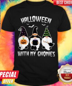 Grateful Halloween With My Gnomies Shirt
