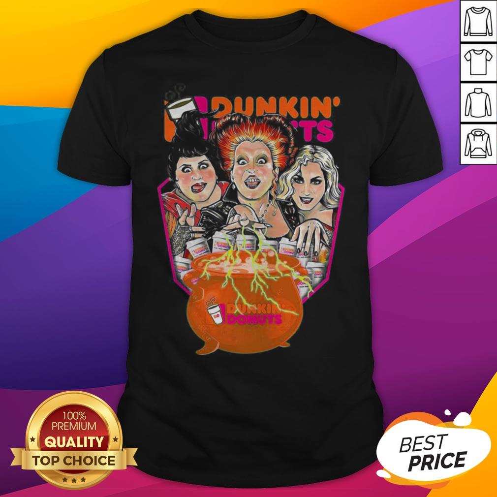 Hocus Pocus Dunkin' Donuts Halloween Shirt Hocus Pocus Dunkin' Donuts Halloween Shirt