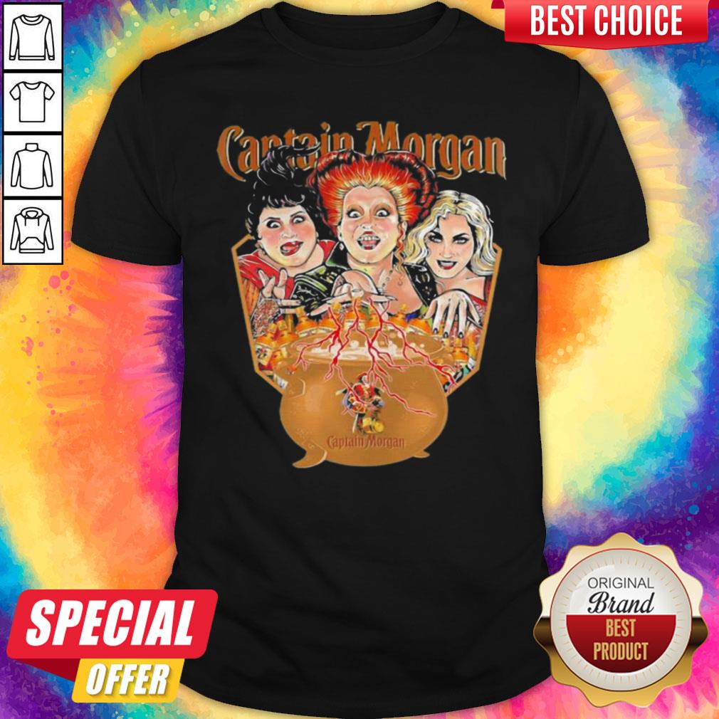 Hocus Pocus Witch Captain Morgan Halloween Shirt Hocus Pocus Witch Captain Morgan Halloween Shirt