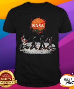 Horror Characters Nasa Logo Halloween Shirt