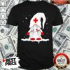 Hot Gnome Nurse Christmas Shirt