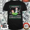 Hot Santa Rick And Morty Merry Fucking Christmas Shirt