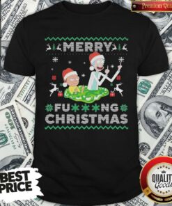 Hot Santa Rick And Morty Merry Fucking Christmas Shirt Hot Santa Rick And Morty Merry Fucking Christmas Shirt