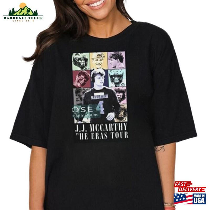 J Mccarthy The Eras Tour Shirt Sweatshirt Hoodie T-Shirt Unisex J Mccarthy The Eras Tour Shirt Sweatshirt Hoodie T-Shirt Unisex