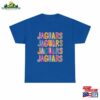 Jaguars Colorful Gildan T-Shirt Custom Mascot Tee Friday Night Lights Football Small 5Xl Plus Lots Of Colors Game Day Classic Hoodie
