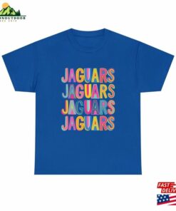 Jaguars Colorful Gildan T-Shirt Custom Mascot Tee Friday Night Lights Football Small 5Xl Plus Lots Of Colors Game Day Classic Hoodie
