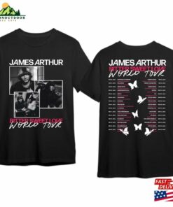 James Arthur Tour T-Shirt Merch Fan Gift Classic