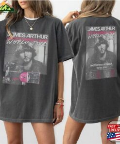 James Arthur Tour T-Shirt Merch Fan Gift Sweatshirt Hoodie