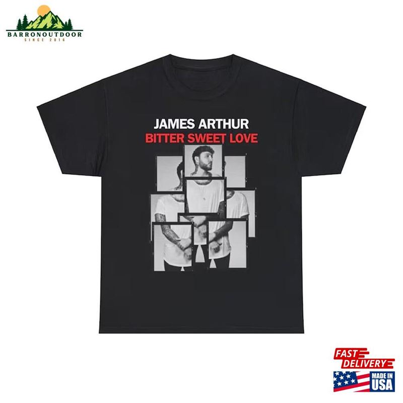 James Arthur Tshirt Tour Shirt Womens Clothing T-Shirt Classic James Arthur Tshirt Tour Shirt Womens Clothing T-Shirt Classic