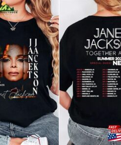Janet Jackson 2024 Tour Shirt Together Again Summer Concert Classic Hoodie