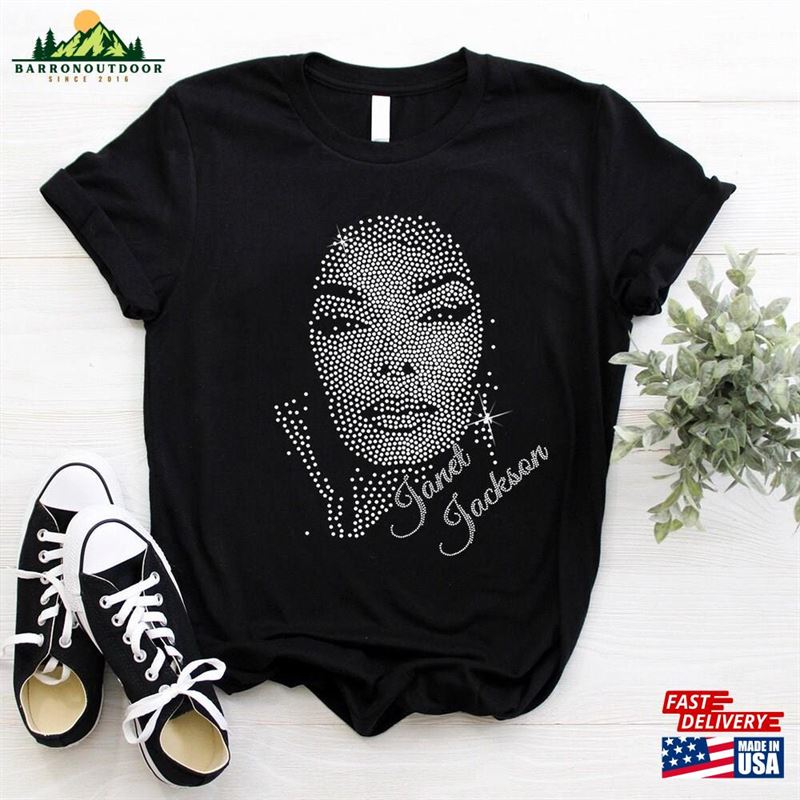 Janet Jackson Bling Shirt T-Shirt Classic Janet Jackson Bling Shirt T-Shirt Classic