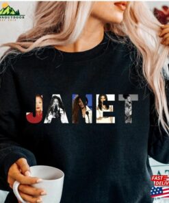 Janet Jackson Fans Sweatshirt Merch Sweater T-Shirt Unisex