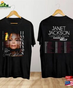 Janet Jackson Together Again Summer Tour 2024 T-Shirt Concert Shirt Hoodie Unisex