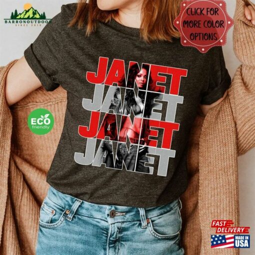 Janet Jackson Together Again Tour 2023 Shirt Prince King Of Pop Merch T-Shirt Classic Sweatshirt