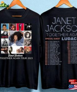 Janet Jackson Together Again Tour 2023 Shirt T-Shirt Music Unisex Sweatshirt