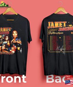 Janet Jackson Together Again Tour 2023 Unisex Tee Vintage Retro Graphic Shirt Hoodie Sweatshirt