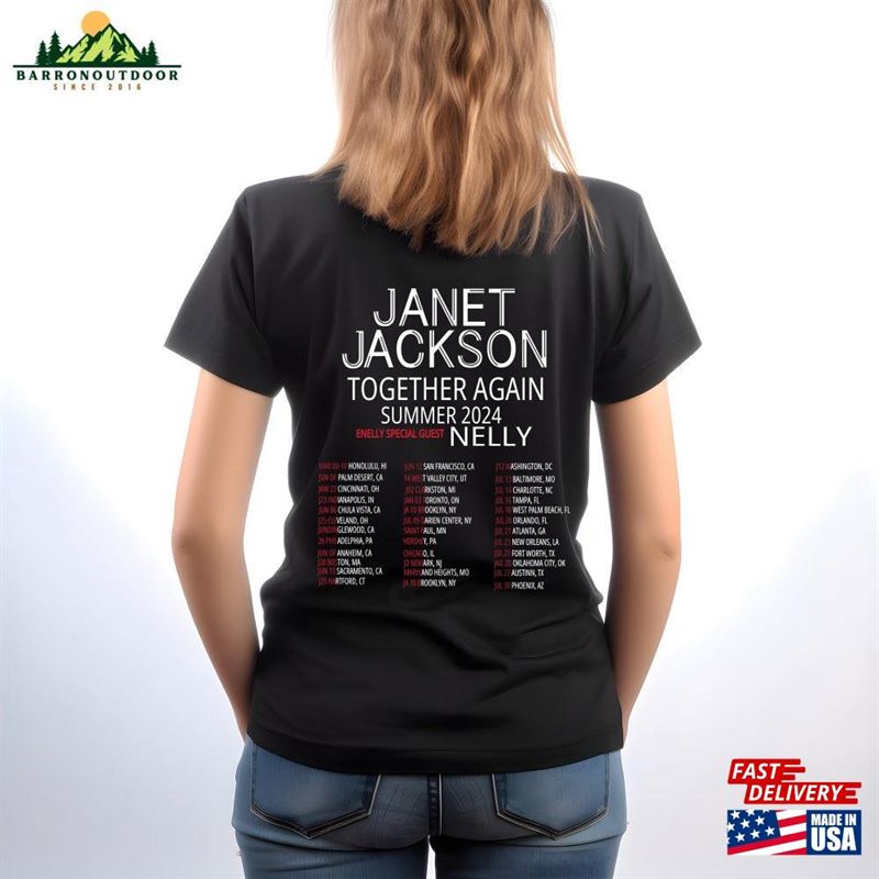 Janet Jackson Together Again Tour Shirt T-Shirt Hoodie Janet Jackson Together Again Tour Shirt T-Shirt Hoodie