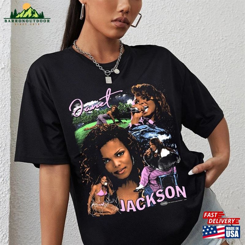 Janet Jackson Unisex Shirt T-Shirt Tour Sweatshirt Janet Jackson Unisex Shirt T-Shirt Tour Sweatshirt