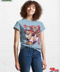Japanese Kawaii Cute Monster Ramen Foods Japans Classic T-Shirt