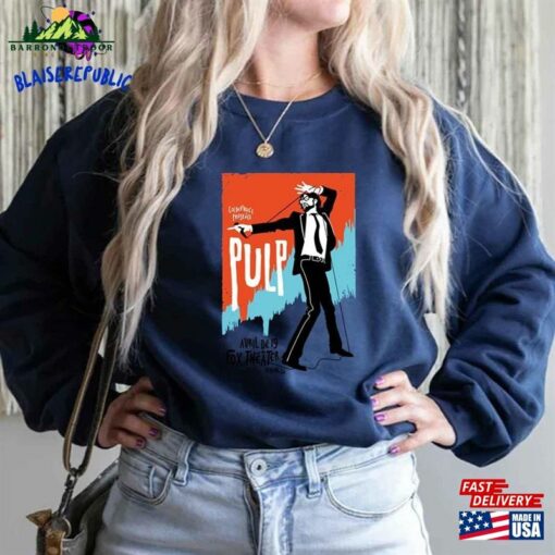 Jarvis Cocker Art Pulp Unisex T-Shirt Band Fan Shirt 2023 Tour Hoodie