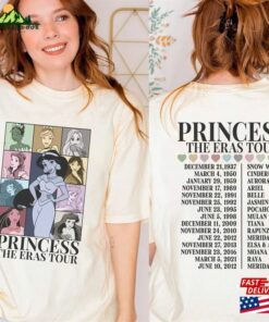 Jasmine Princess Eras Tour Shirt Tee Disneyland Sweatshirt Hoodie