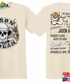 Jason Aldean Cowboys Skull Boots And Hat T-Shirt Album Tour 2023 Shirt Graphic Hoodie