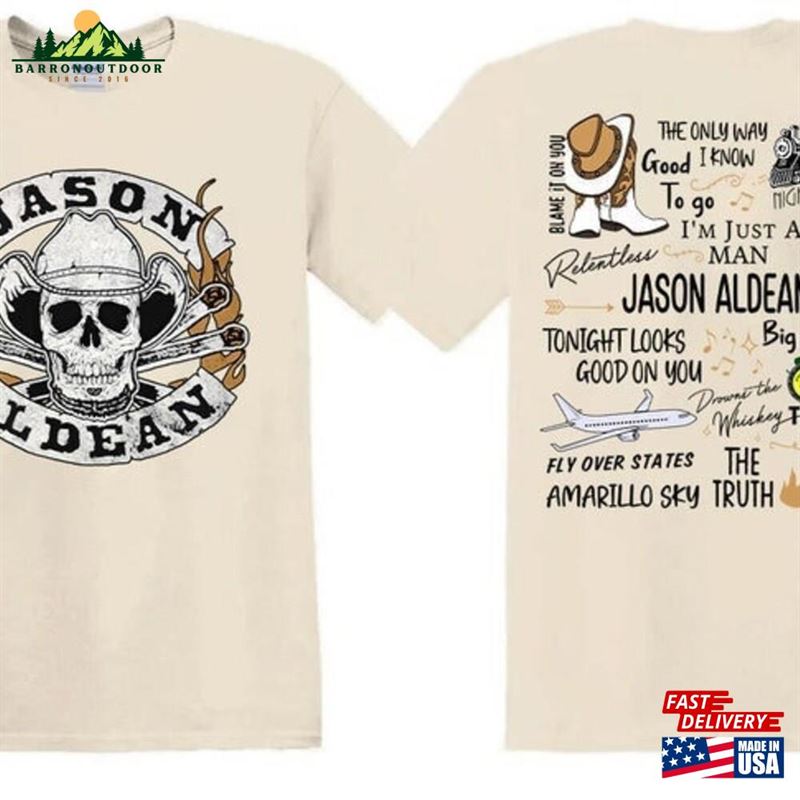 Jason Aldean Cowboys Skull Boots And Hat T-Shirt Album Tour 2023 Shirt Graphic Hoodie Jason Aldean Cowboys Skull Boots And Hat T-Shirt Album Tour 2023 Shirt Graphic Hoodie