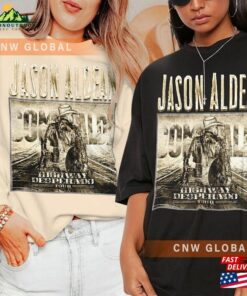 Jason Aldean Music Shirt Highway Desperado World Tour 2023 Vintage 90S Y2k Unisex Classic