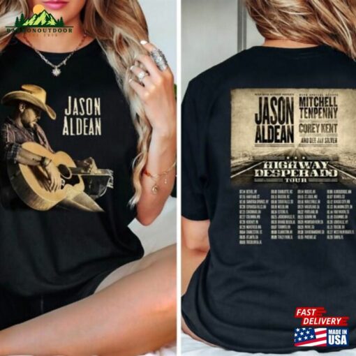 Jason Aldean Tour 2023 Shirt Try That In A Small Town Scripted Lyric Hoodie Classic