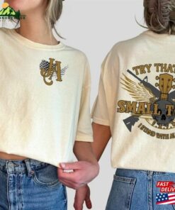 Jason Aldean Tour 2023 Shirt Try That In A Small Town Scripted Lyric Unisex Sweatshirt