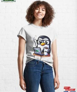 Java Genius The Coder Penguin 1 Classic T-Shirt Unisex