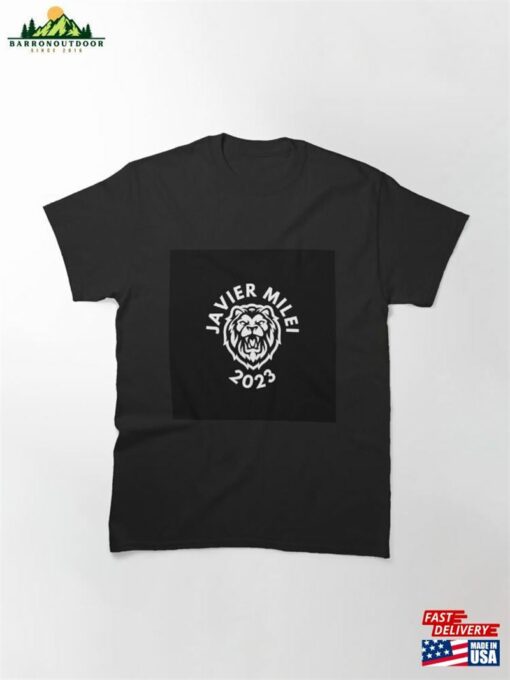 Javier Milei President 2023 Long Live Freedom Classic T-Shirt Unisex