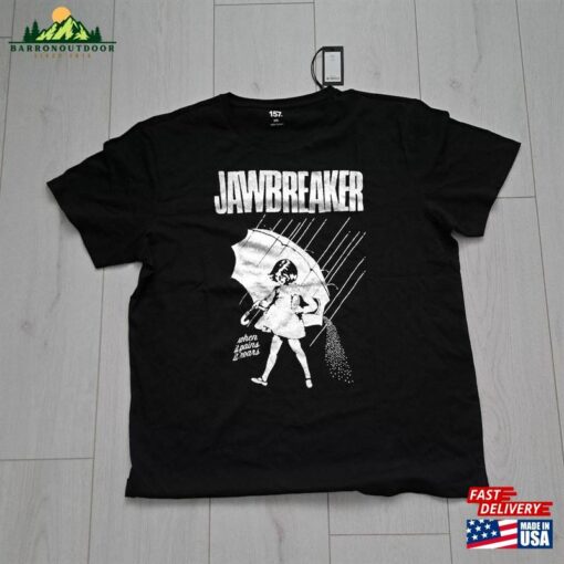 Jawbreaker Band Tee’when It Pours Roars’t-Shirt Punk Rock Graphic Shirt Unisex