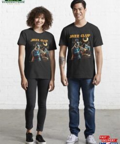 Jazz Music Witness The Enchanting Of Cow Band Essential T-Shirt Classic