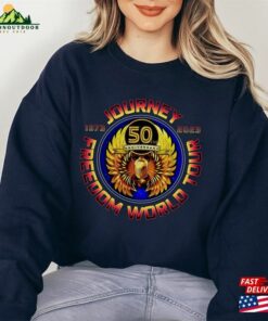 Jb Freedom Tour 2023 Rock Band 50Th Anniversary Shirt Journey Gift For Fan Merch Unisex Classic