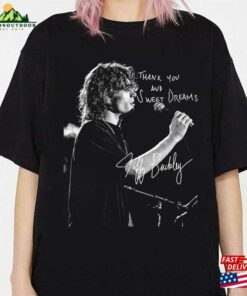 Jeff Buckley Thank You And Sweet Dreams Signature Unisex Black T Shirt Retro Style T-Shirt Classic